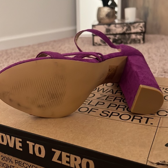 Italian purple leather shoes - Picture 4 of 6